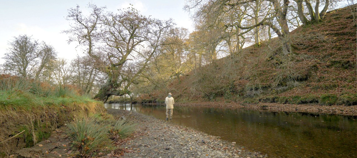 Upper Irfon low and clear - LB from Bude